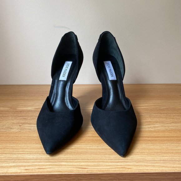 Steve Madden Black Stiletto Pump - Picture 2 of 7